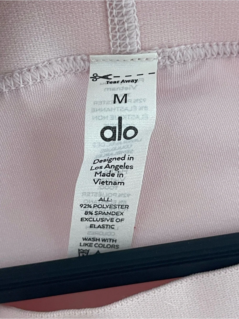 ALO Yoga Light Pink Pleated Skater Skirt